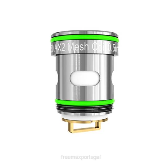 FreeMAX bobina de malha ax2 ss-verde D226259 best Freemax vape