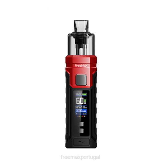 FreeMAX MARVOS kit 60w vermelho preto D22652 Freemax vape portugal