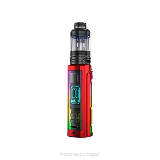 FreeMAX MARVOS kit x pro 100w vermelho D226123 Freemax vape lisbon