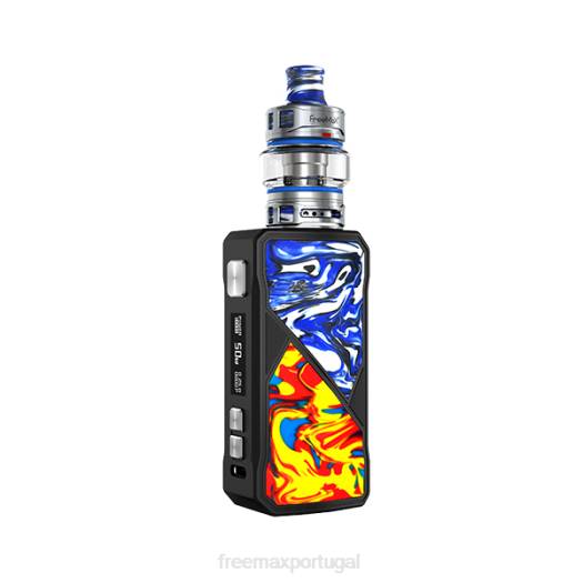 FreeMAX MAXUS kit 50w amarelo azul D22669 Freemax pod vape