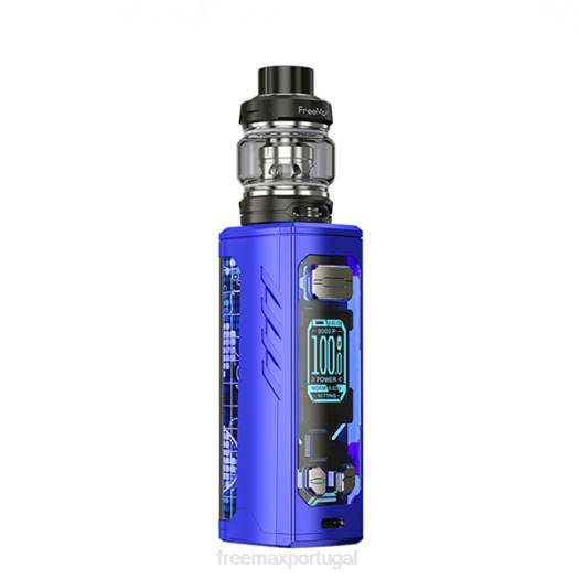FreeMAX MAXUS kit solo 100w azul cobalto D226153 Freemax vape lisbon