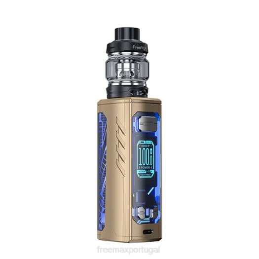 FreeMAX MAXUS kit solo 100w dourado D226154 Freemax review