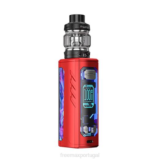 FreeMAX MAXUS kit solo 100w vermelho D226156 Freemax vape price