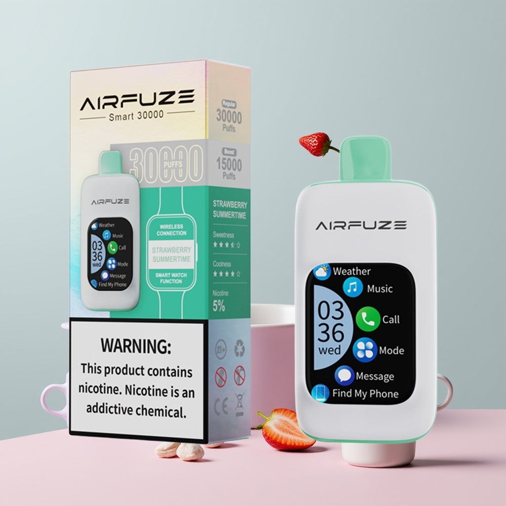 Wholesale Portugal AirFuze Smart 30000 Puffs Disposable Pod Morango Verão