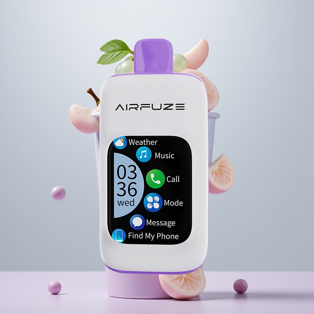 Wholesale Portugal AirFuze Smart Pro 40000 Puffs Com Integração Smartphone Uva Explosiva