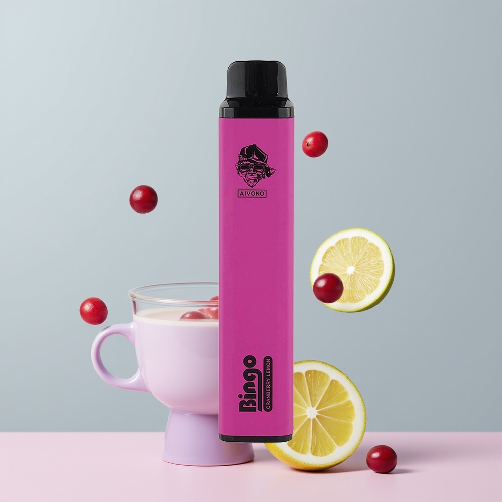 Wholesale Portugal Aivono Aim Bingo 4000 Puffs 10mL Cranberry Limão