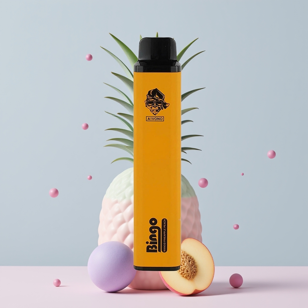 Wholesale Portugal Aivono Aim Bingo 4000 Puffs Abacaxi Pêssego Wango Pineapple Peach