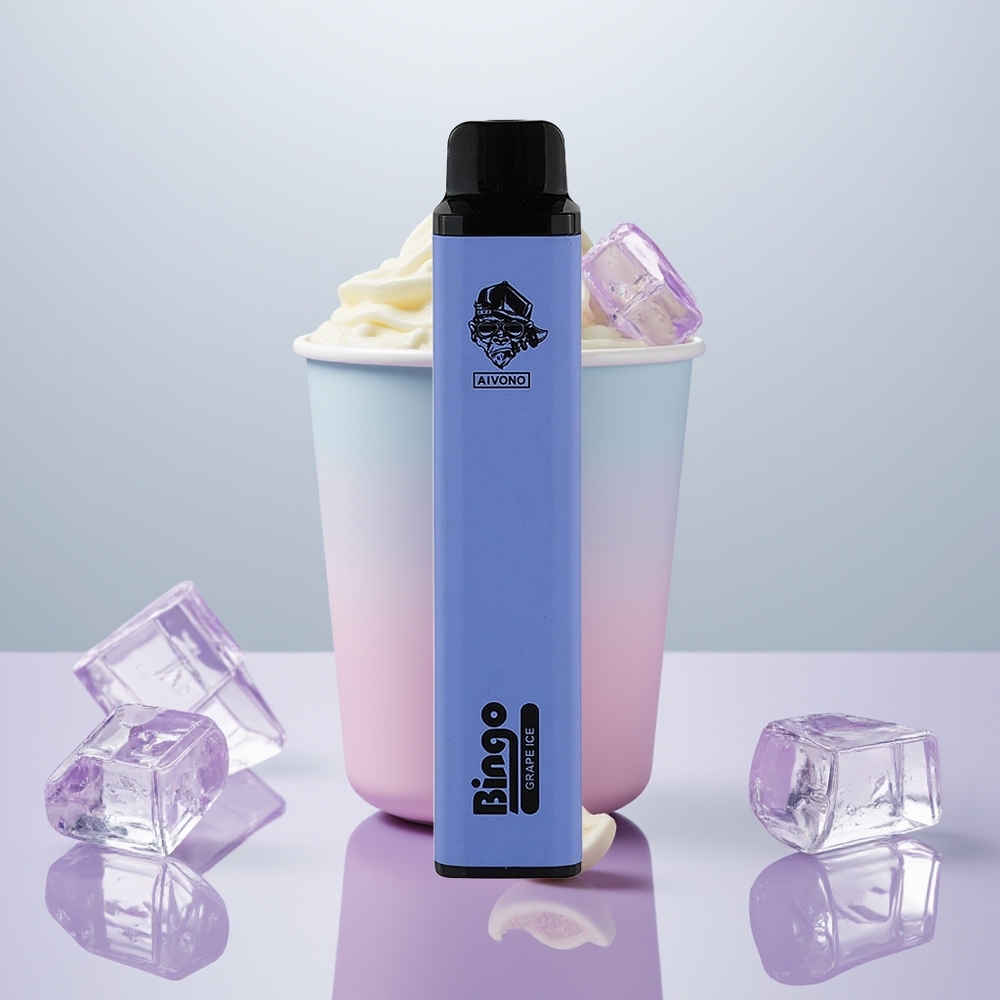 Wholesale Portugal Aivono Aim Bingo 4000 Puffs Gelo Uva Vape Descartável