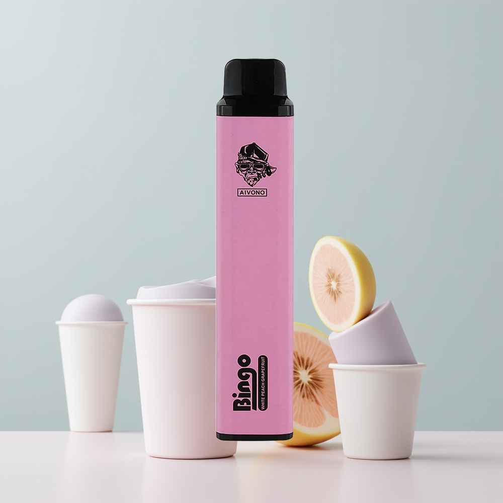 Wholesale Portugal Aivono Aim Bingo 4000 Puffs Pêssego Branco Toranja