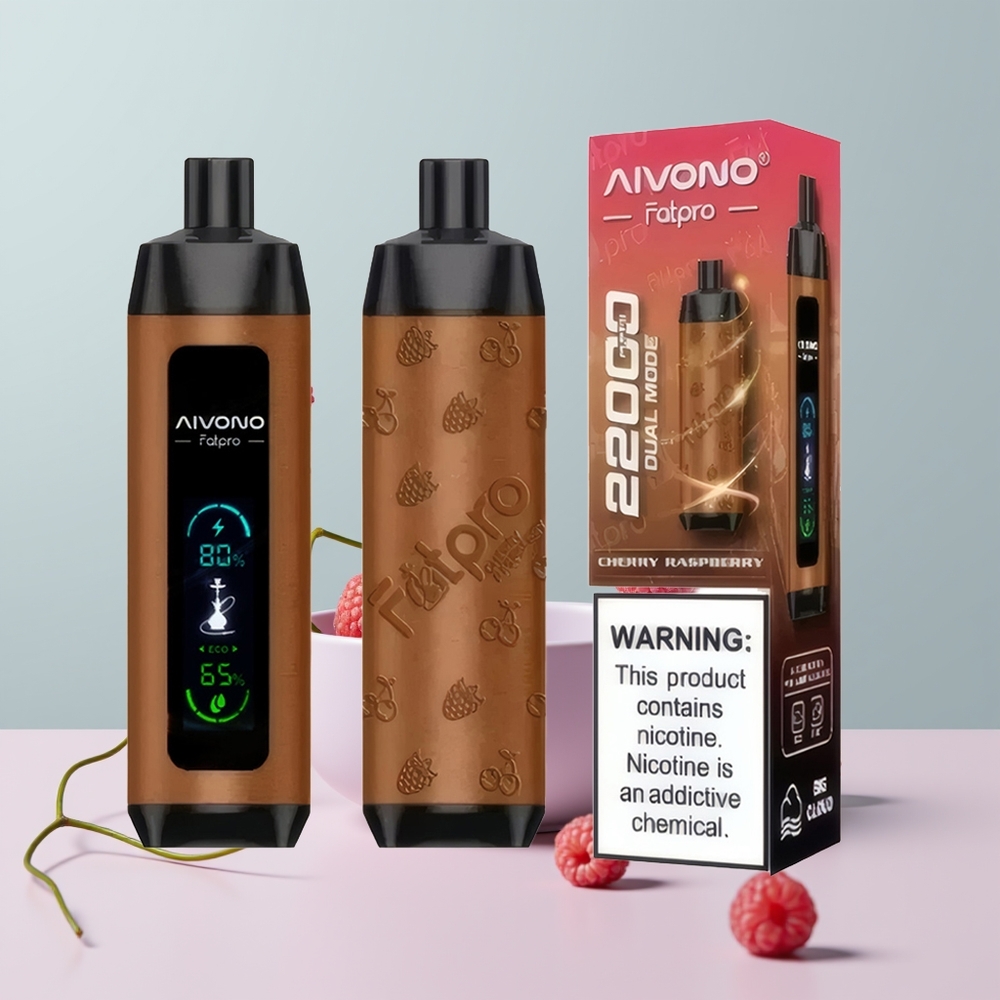 Wholesale Portugal Aivono Aim Fatpro 22000 Puffs 28ml Cereja Framboesa
