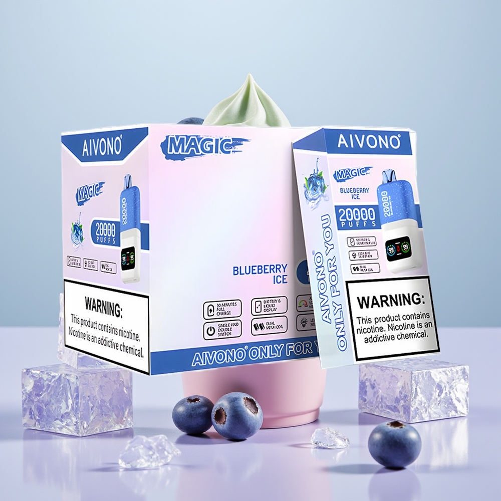 Wholesale Portugal Aivono Aim Magic 20000 Puffs 26ml Mirtilo Gelo