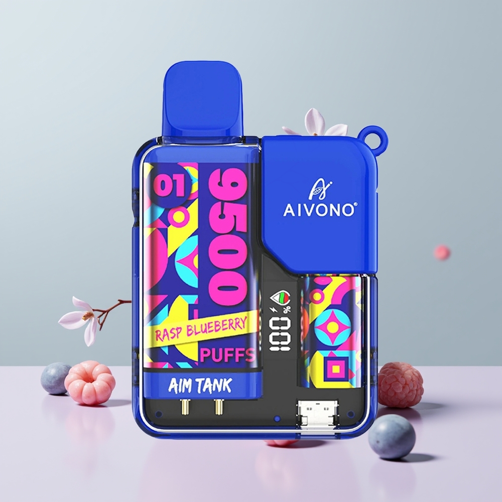 Wholesale Portugal Aivono Aim Tank 9500 Puffs 18ml Framboesa Mirtilo