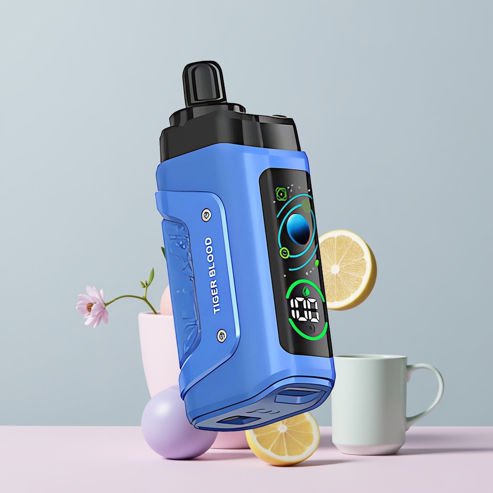 Wholesale Portugal Razz Bar 45000 Puffs Vape Descartável Sangue de Tigre