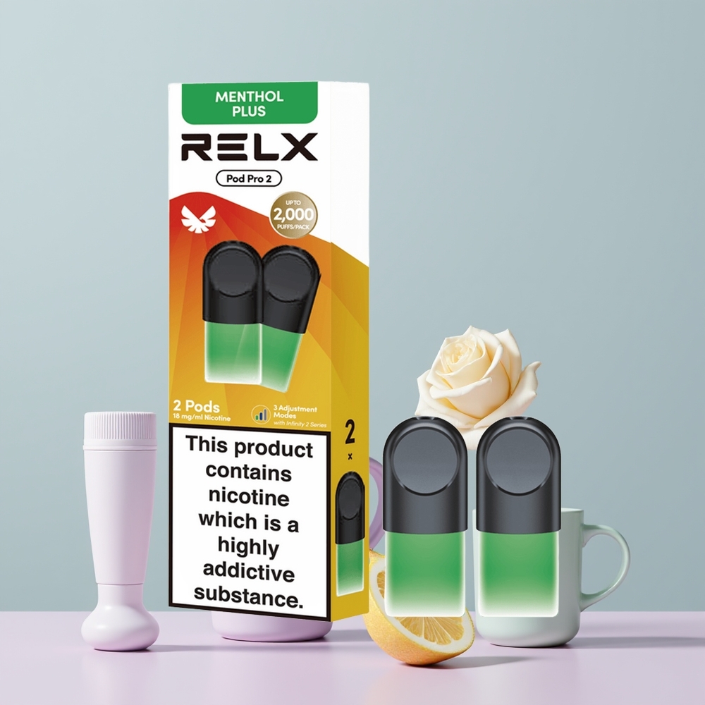 Wholesale Portugal RELX Pod Pro 2 1.9ml Eco Mode Menta-Mentol Plus