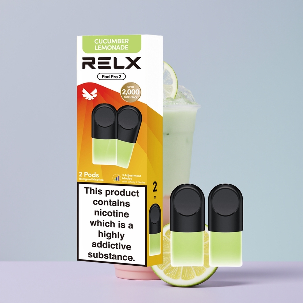 Wholesale Portugal RELX Pod Pro 2 600 Bebida-Pepino Limonada