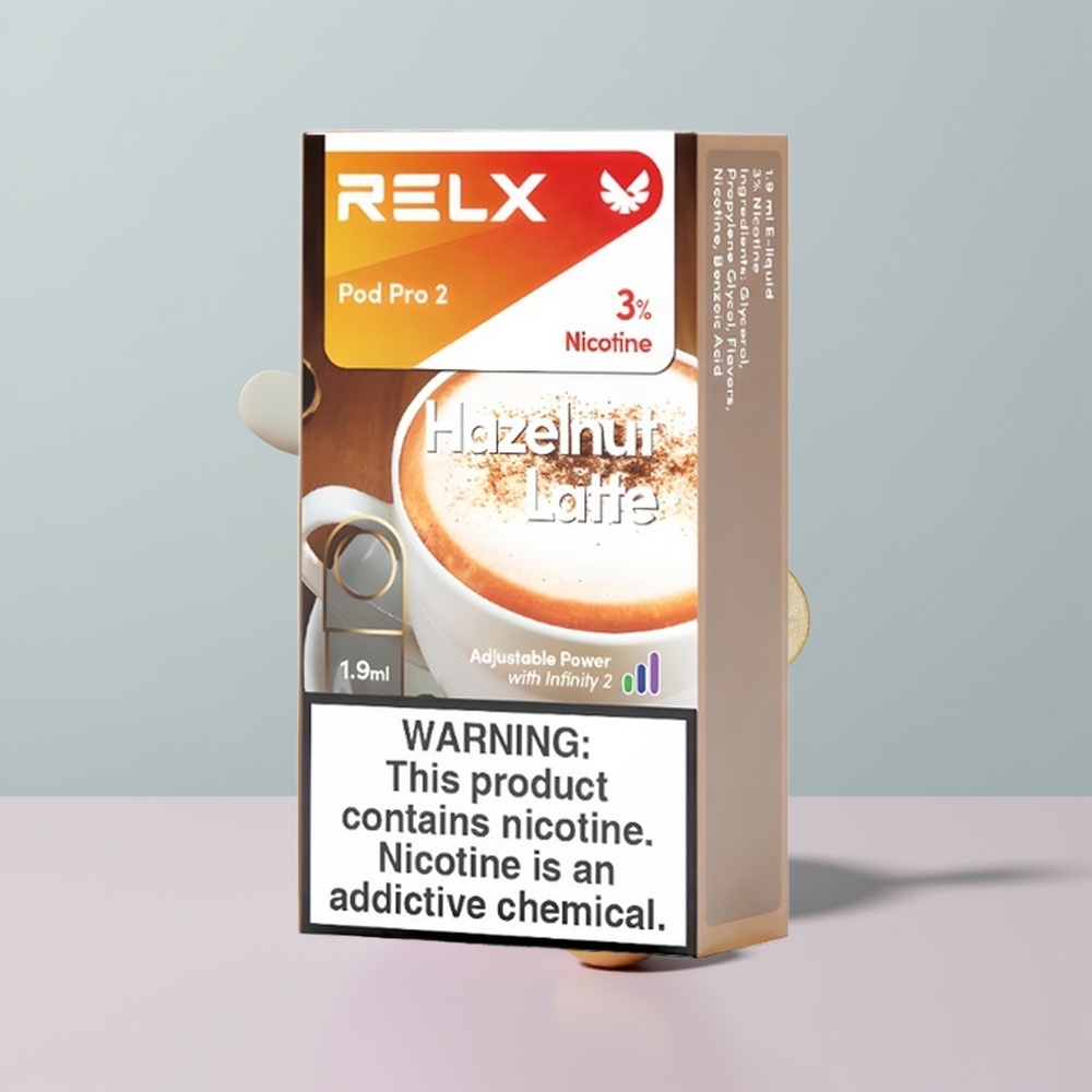 Wholesale Portugal RELX Pod Pro 2 600 Boca 1.9ml Avelã Latte