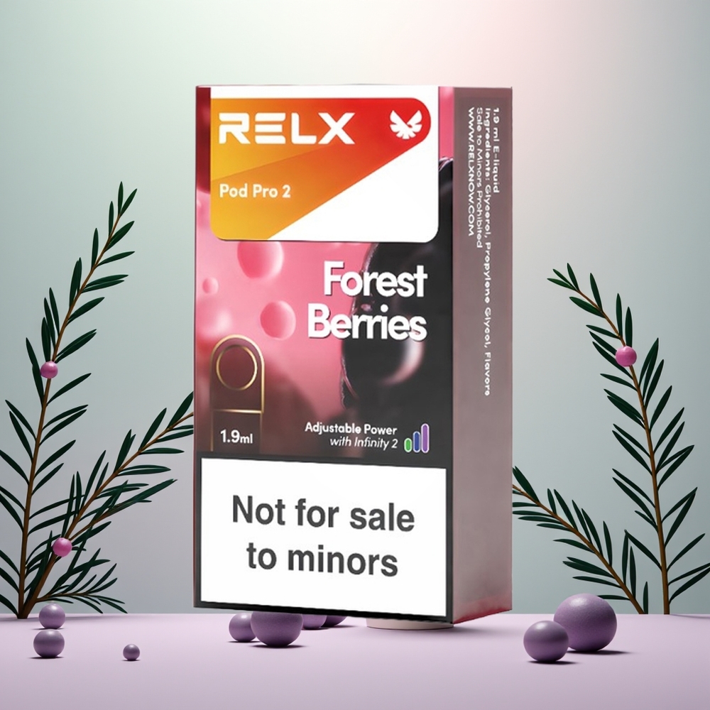 Wholesale Portugal RELX Pod Pro 2 600 Peças 3 Modos de Tensão Frutas da Floresta