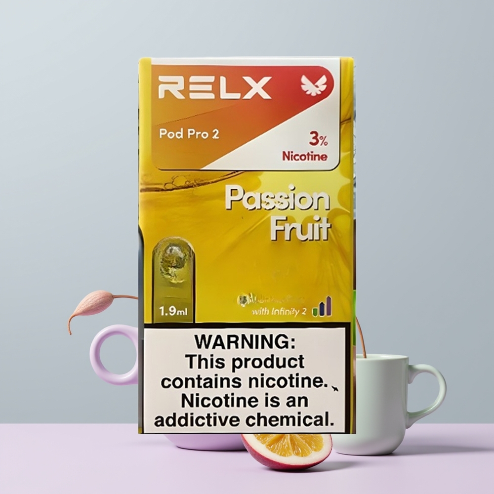 Wholesale Portugal RELX Pod Pro 2 600 Puffs 1.9ml Maracujá