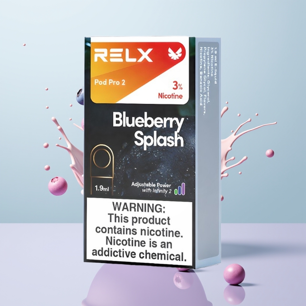 Wholesale Portugal RELX Pod Pro 2 600 Puffs 1.9ml Mirtilo Explosão