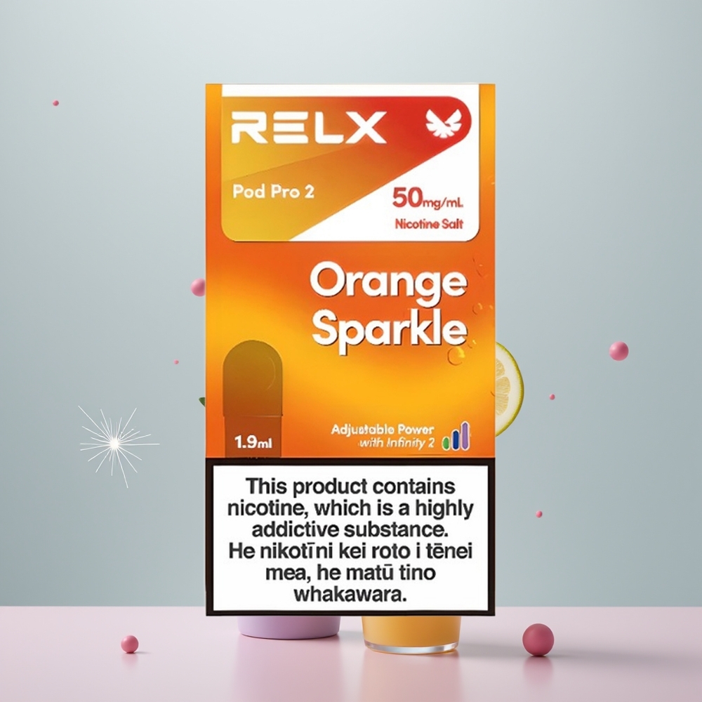 Wholesale Portugal RELX Pod Pro 2 600 Puffs Laranja Brilhante