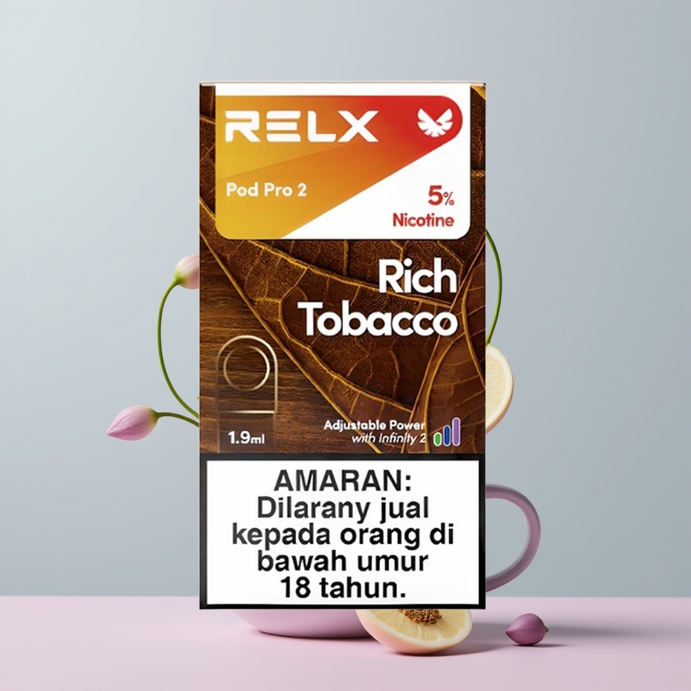 Wholesale Portugal RELX Pod Pro 600 Puffs 1.9ml Tabaco Rico