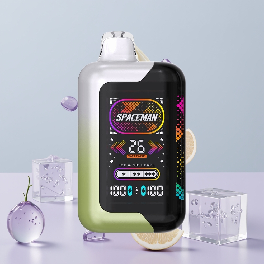 Wholesale Portugal SMOK SPACEMAN SP40000 20ml Uva Branca Gelo Vape Descartável