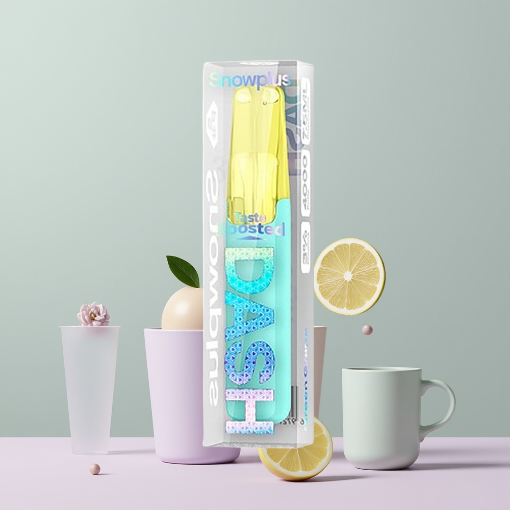 Wholesale Portugal Snowplus Dash 4000 Puffs 5% Dispositivo Descartável Uva Verde