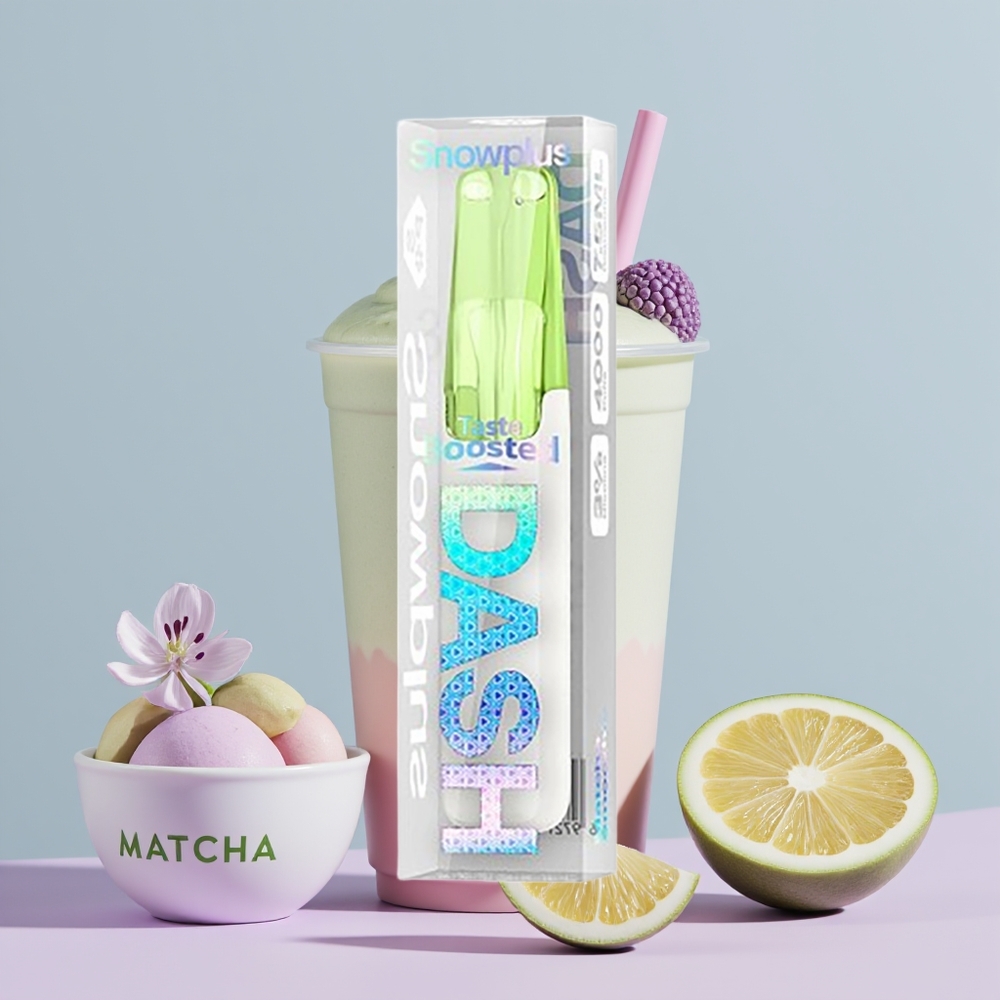 Wholesale Portugal Snowplus Dash 4000 Puffs 5% Matcha Smoothie
