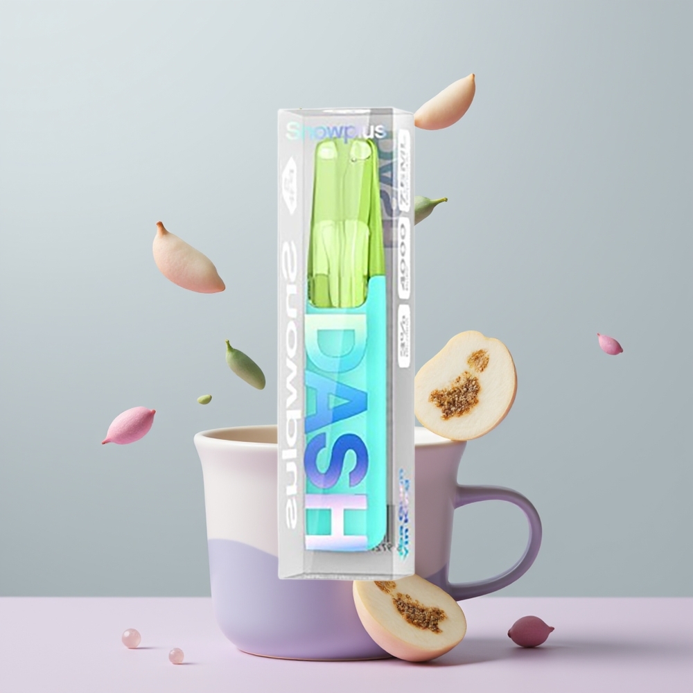 Wholesale Portugal Snowplus Dash 4000 Puffs 7.5 ml Chá Guan Yin King