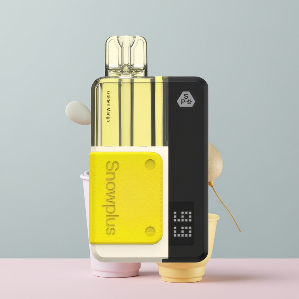 Wholesale Portugal Snowplus Swift 15000 Puffs Bateria Reutilizável + Conjunto de Recarga Substituível 2+10ml Manga Dourada