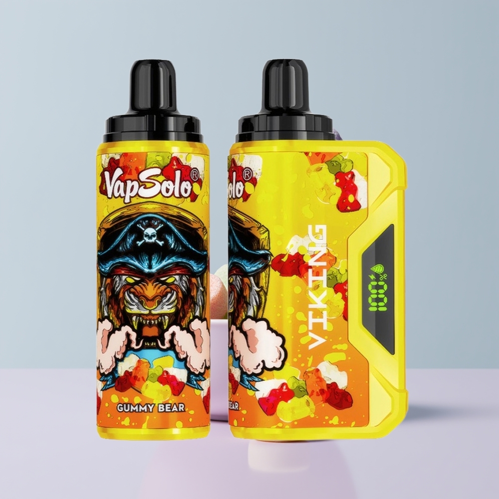 Wholesale Portugal VapSolo VIKING 12000 Puffs 22ml Gummy Bear ("Ursinho de Goma")