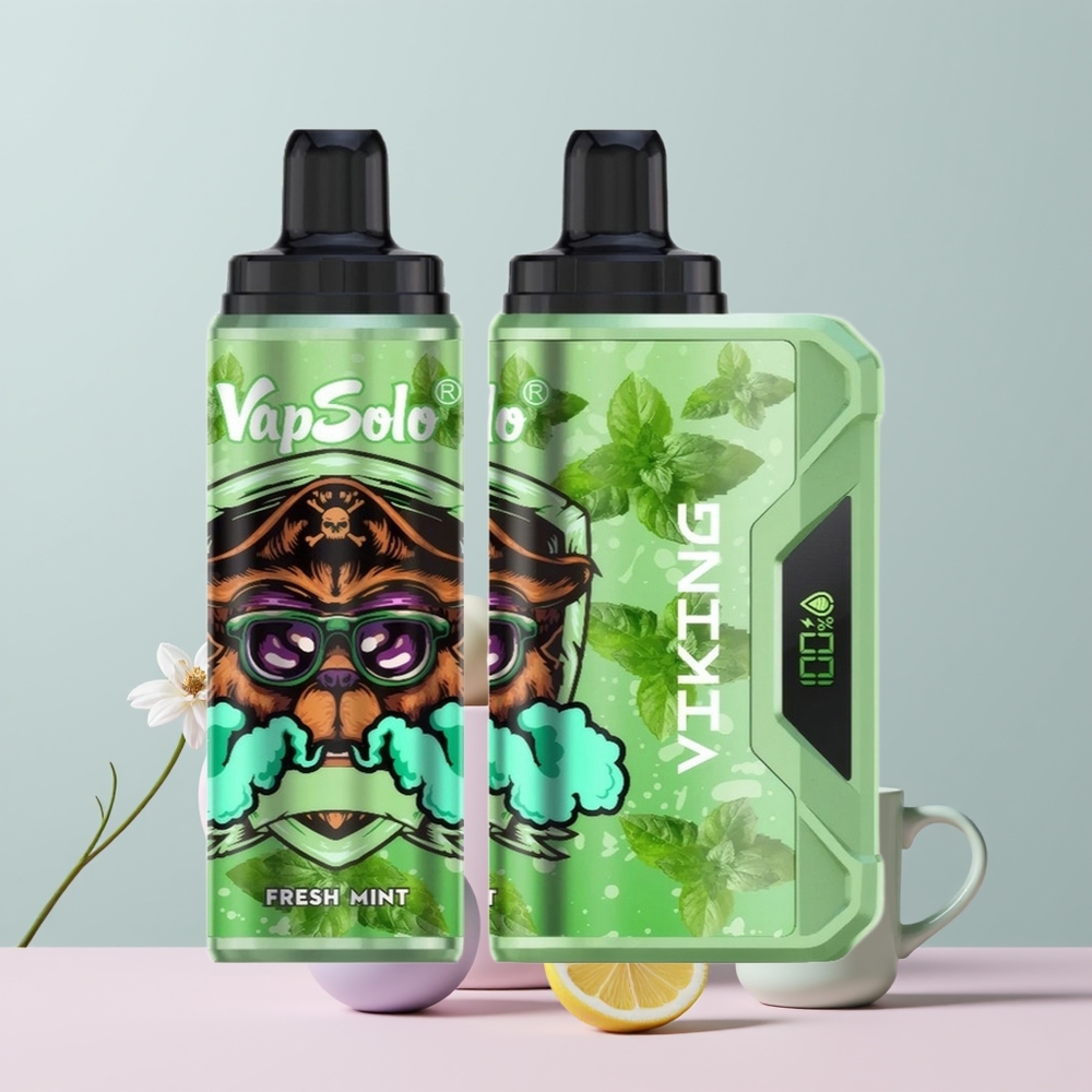 Wholesale Portugal VapSolo VIKING 12000 Puffs 22ml Hortelã Fresca