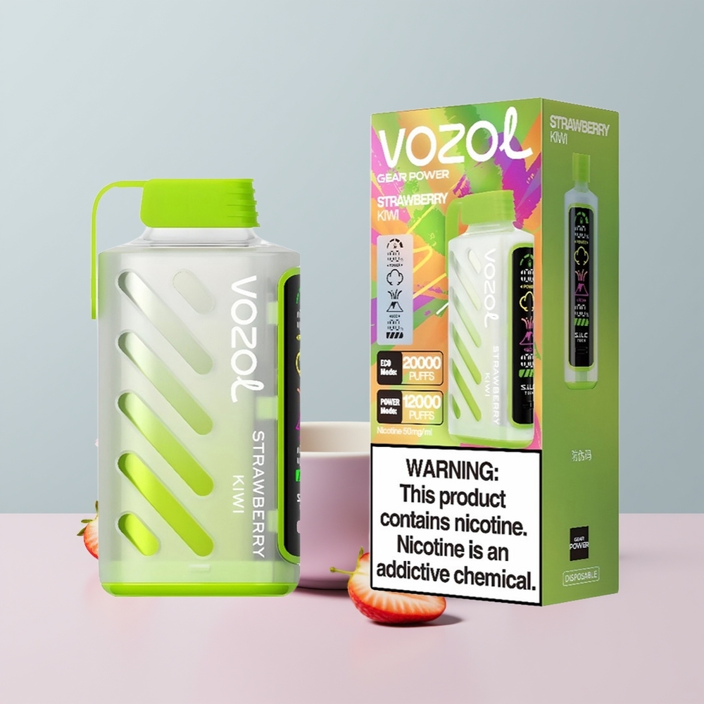 Wholesale Portugal VOZOL Gear Power 20000 Puffs Full Screen Display Morango Kiwi