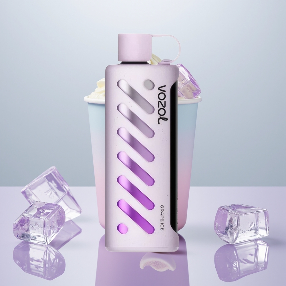Wholesale Portugal VOZOL Gear Shisha 25000 Bateria 1000mAh Uva Gelo
