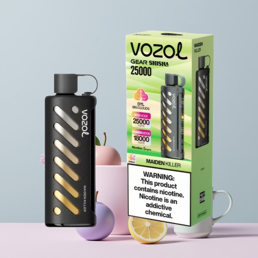 Wholesale Portugal VOZOL Gear Shisha 25000 Puffs Dual Mesh Dual Modes Maiden Killer Combinação de Sabores