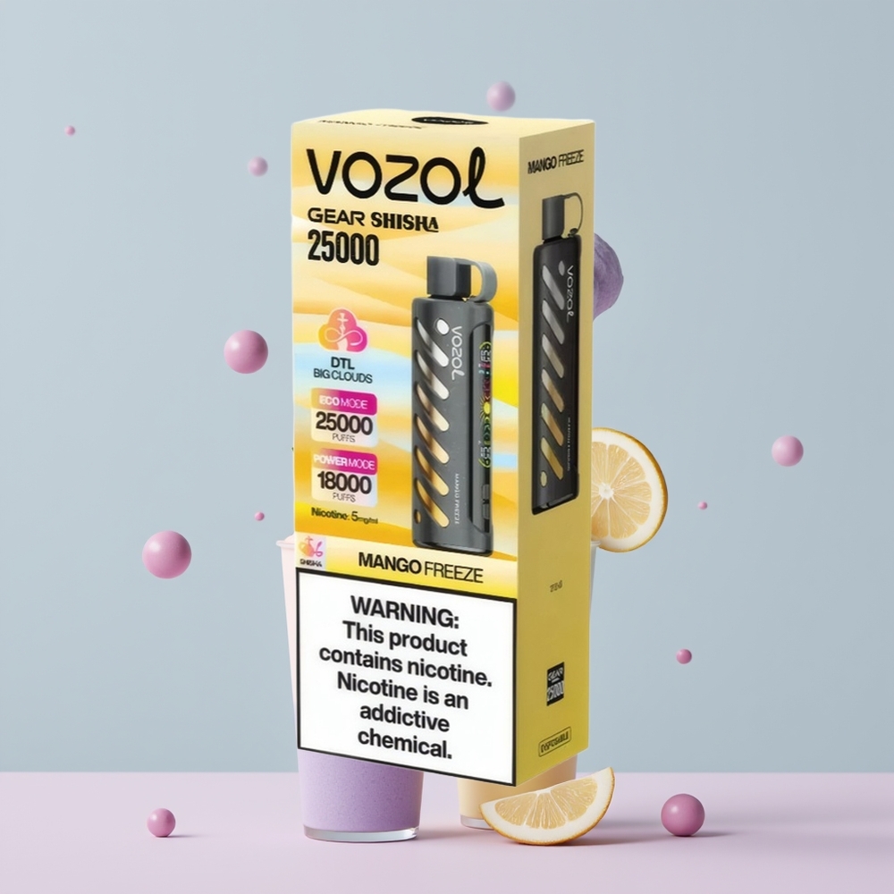 Wholesale Portugal VOZOL Gear Shisha 25000 Puffs Manga Congelada