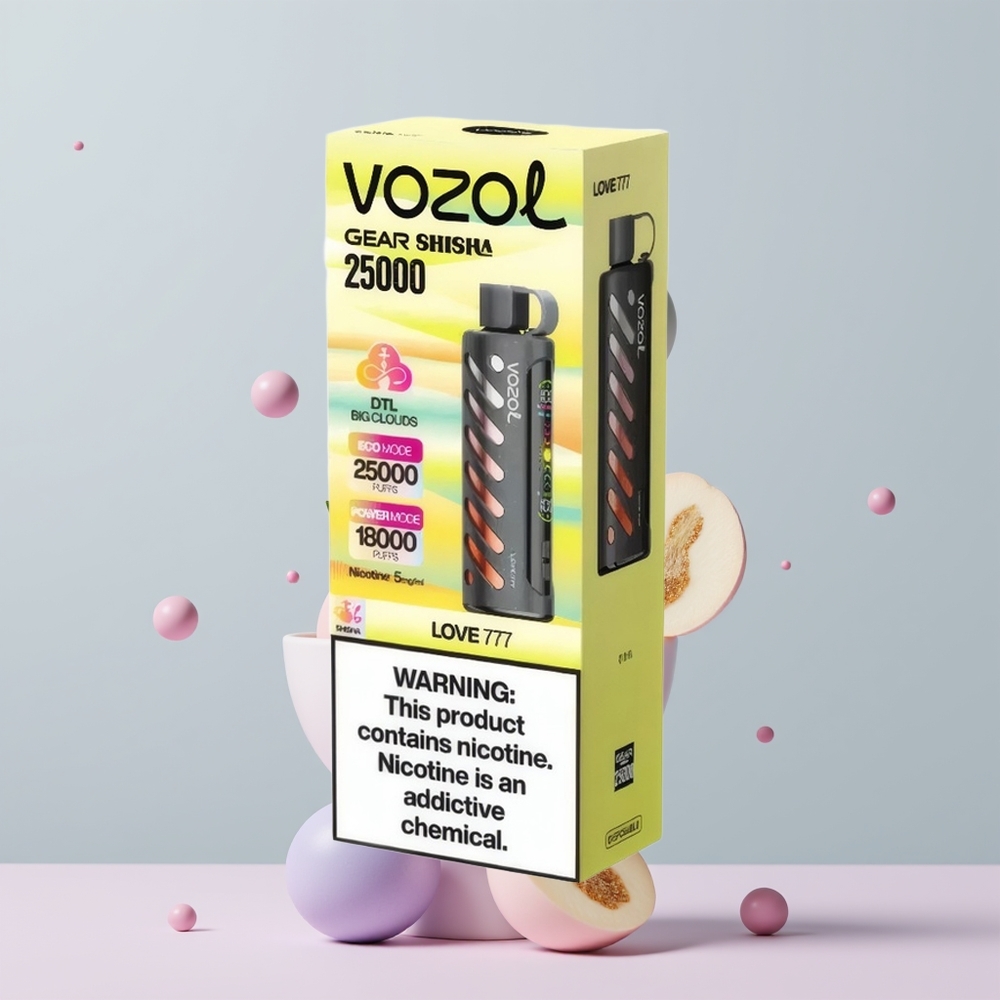 Wholesale Portugal VOZOL Gear Shisha 25000 Puffs S.i.L.C Tech Amor 777